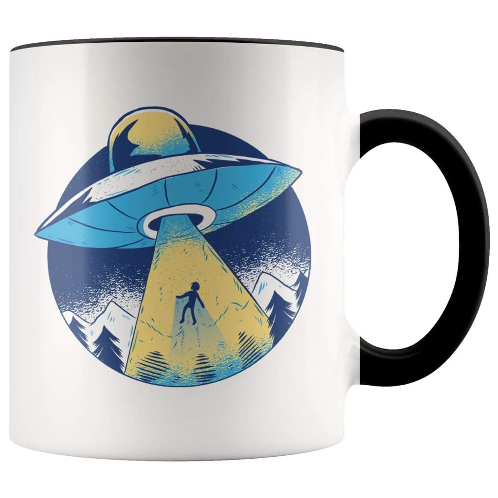 Alien Coffee Mug - UFO Alien Abduction Mug