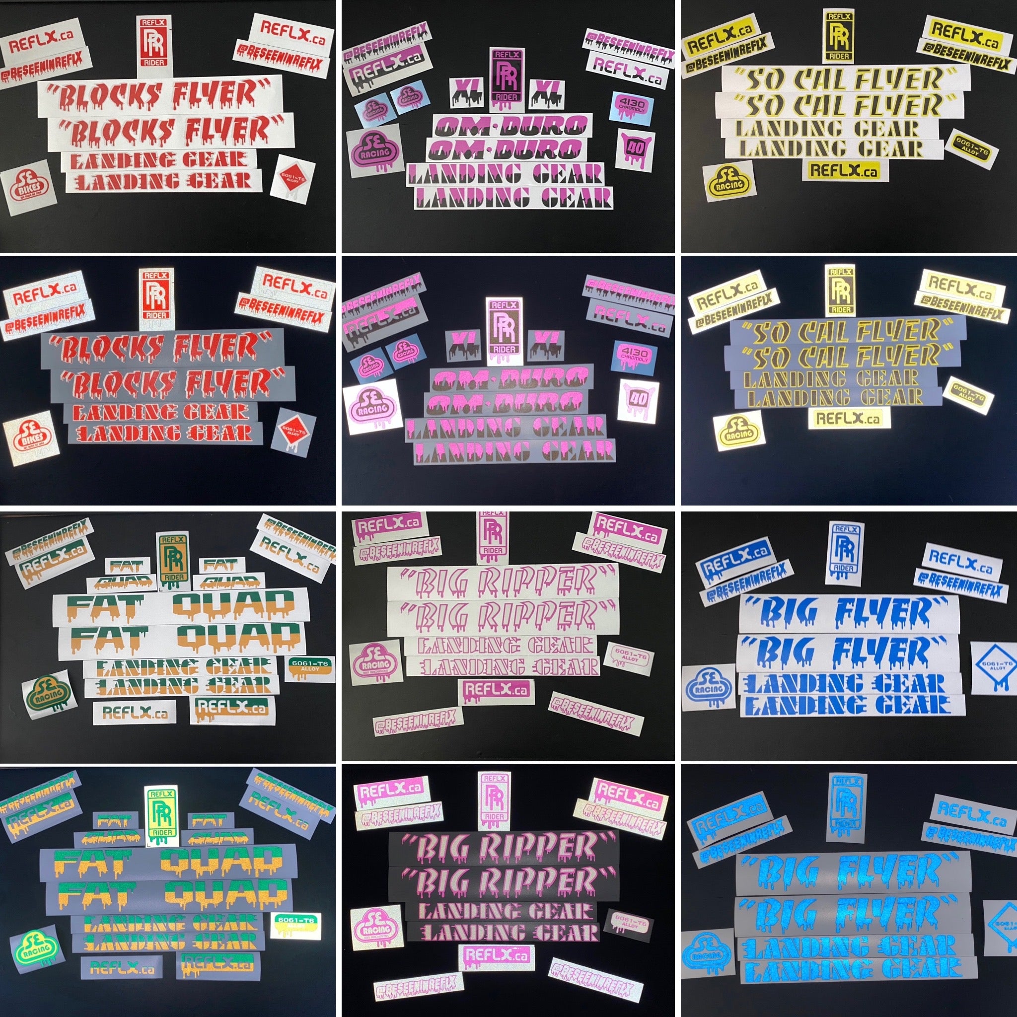 Custom SE Decals from REFLX