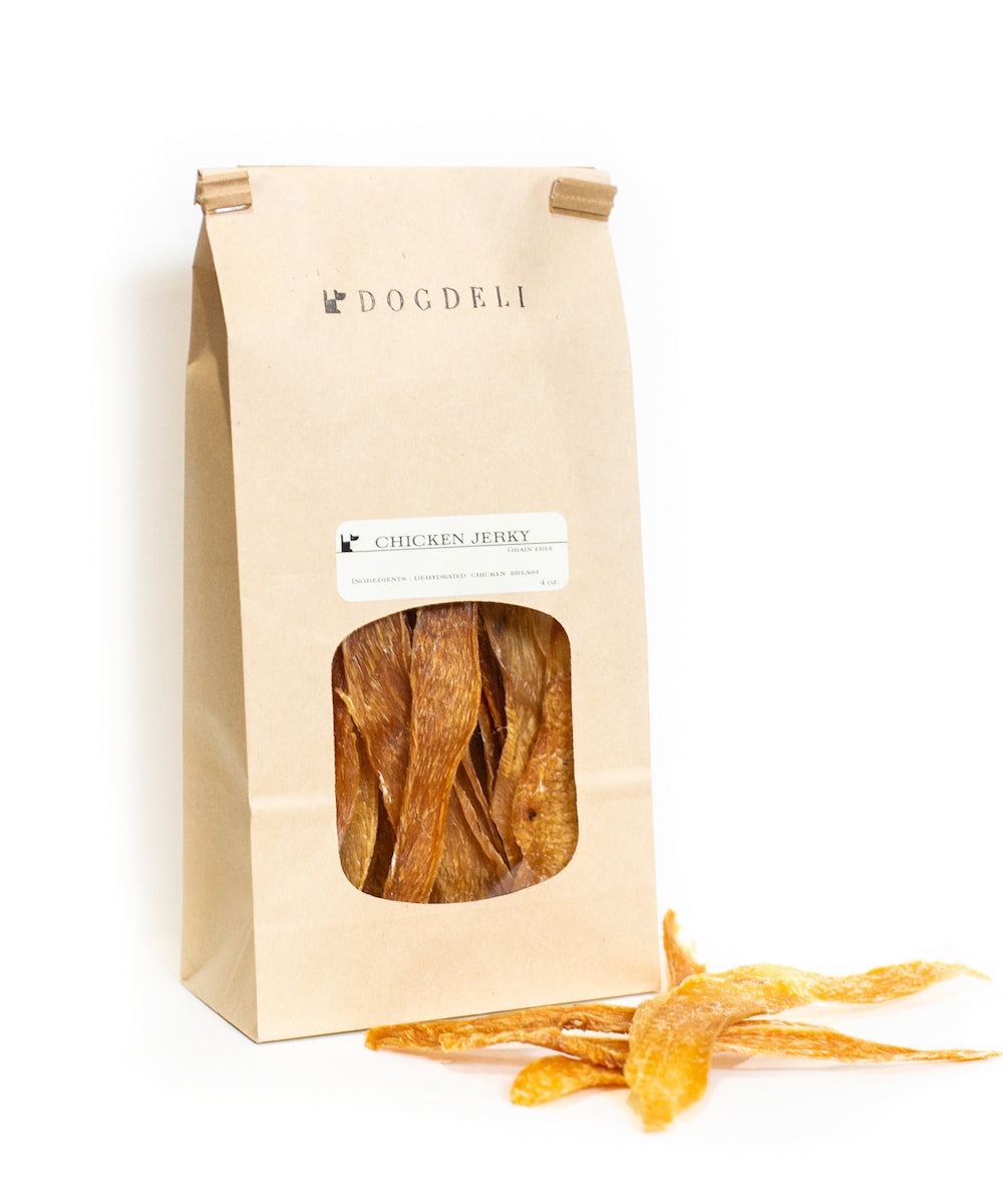 Dehydrated Chicken Jerky, 4-oz