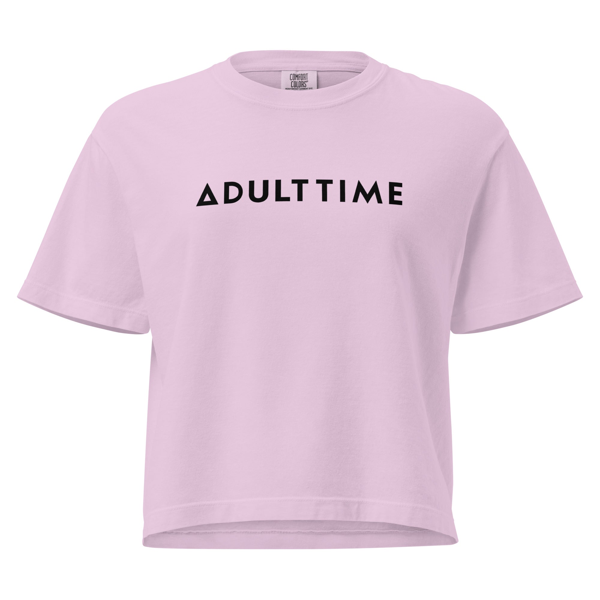 Adulttime Women’s Boxy Tee – Casual Fit