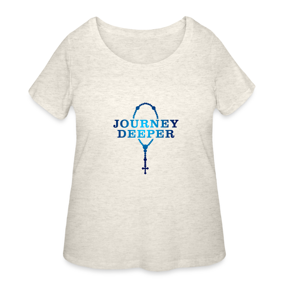 Journey Deeper Women’s Curvy T-Shirt