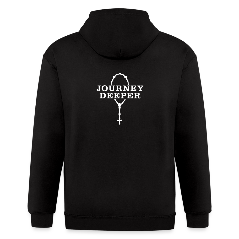 Journey Deeper Unisex Zip Hoodie