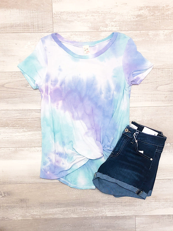 *New* Lavender and Mint Short Sleeve top