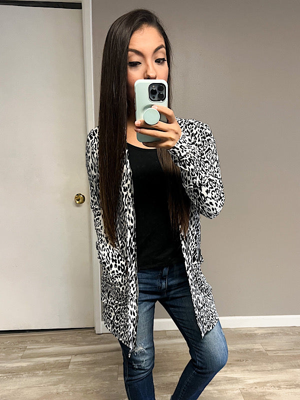 *New* Animal Print Cardigan