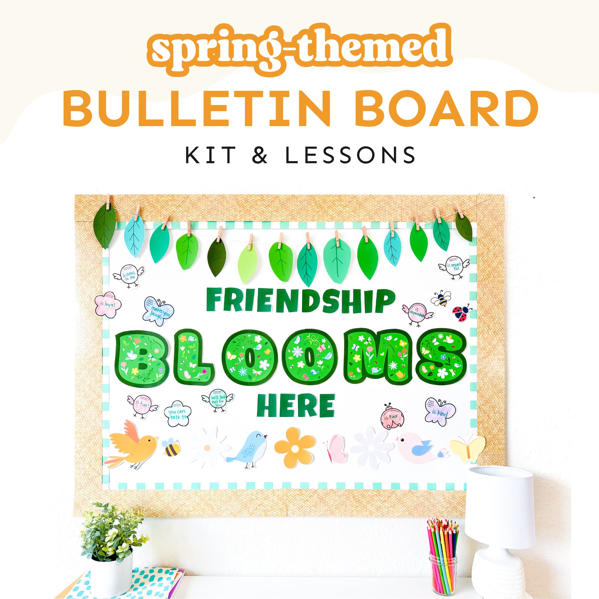 Friendship Bulletin Board Lesson and Activity