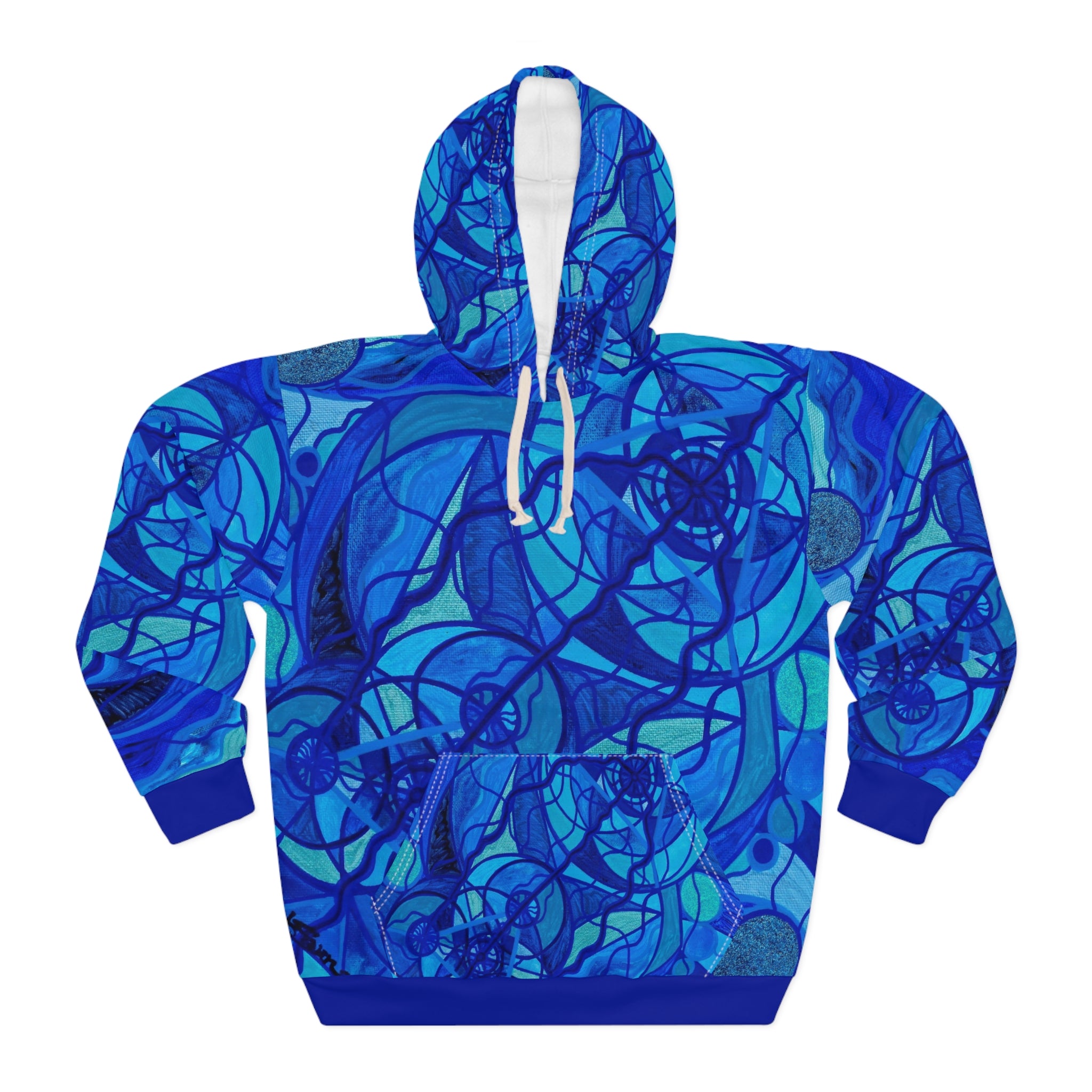 Arcturian Calming Grid - AOP Unisex Pullover Hoodie