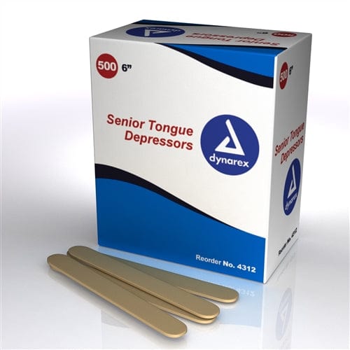 6" Wood Tongue Depressors (Non Sterile)