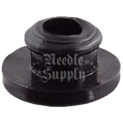 Black Rubber Half Grommet With Lip (Bag of 100)