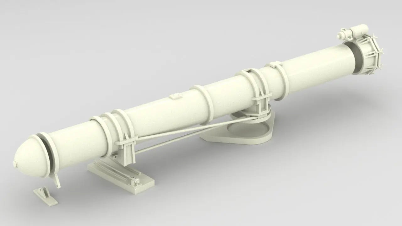 1/10 US PT Boat 109 Torpedo Tube Port Kit