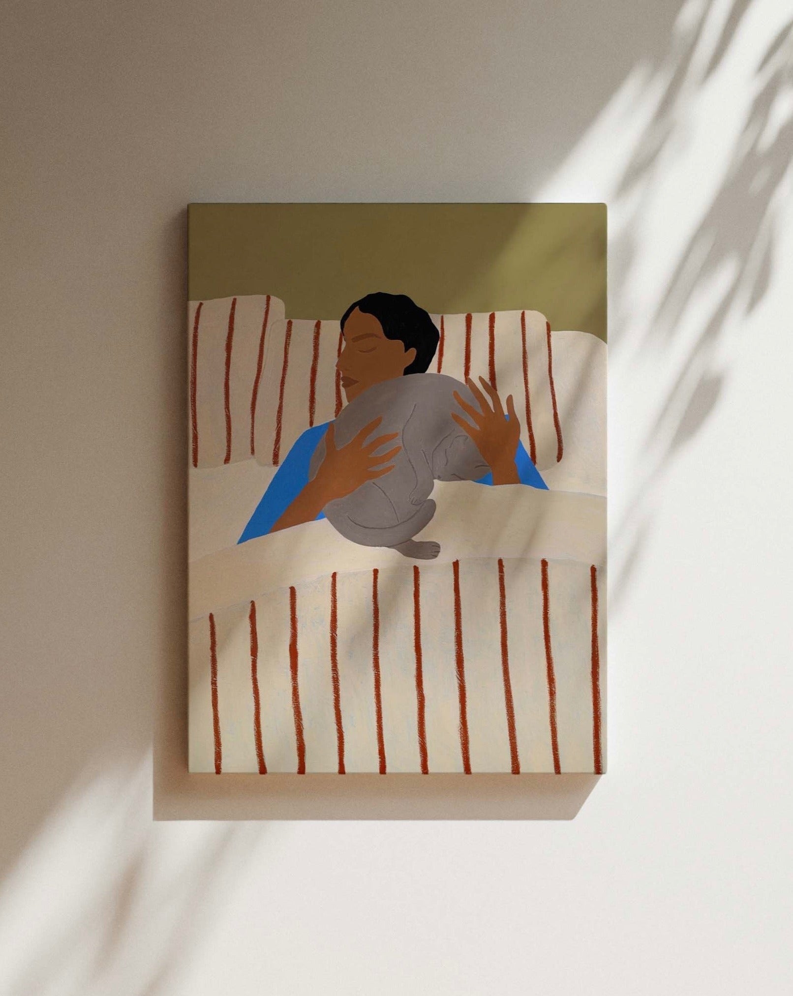 "CAT NAP" ORIGINAL PAINTING