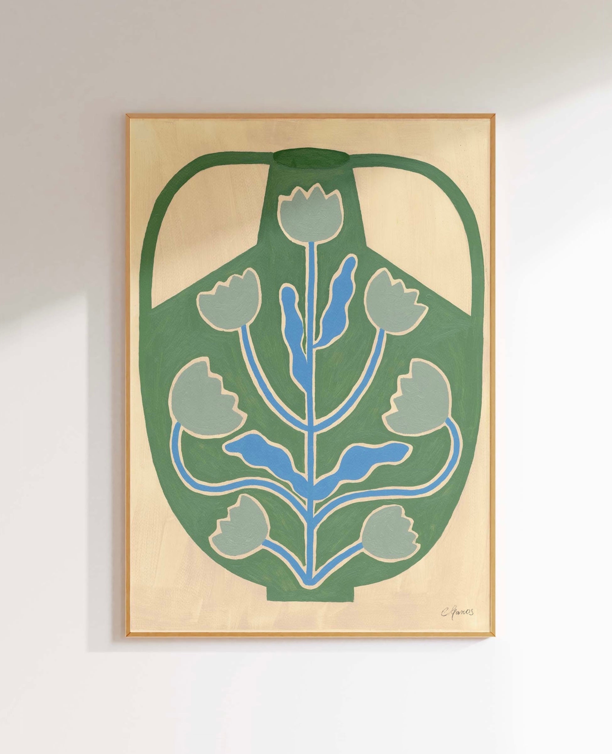 "VASE 11" ORIGINAL PAINTING