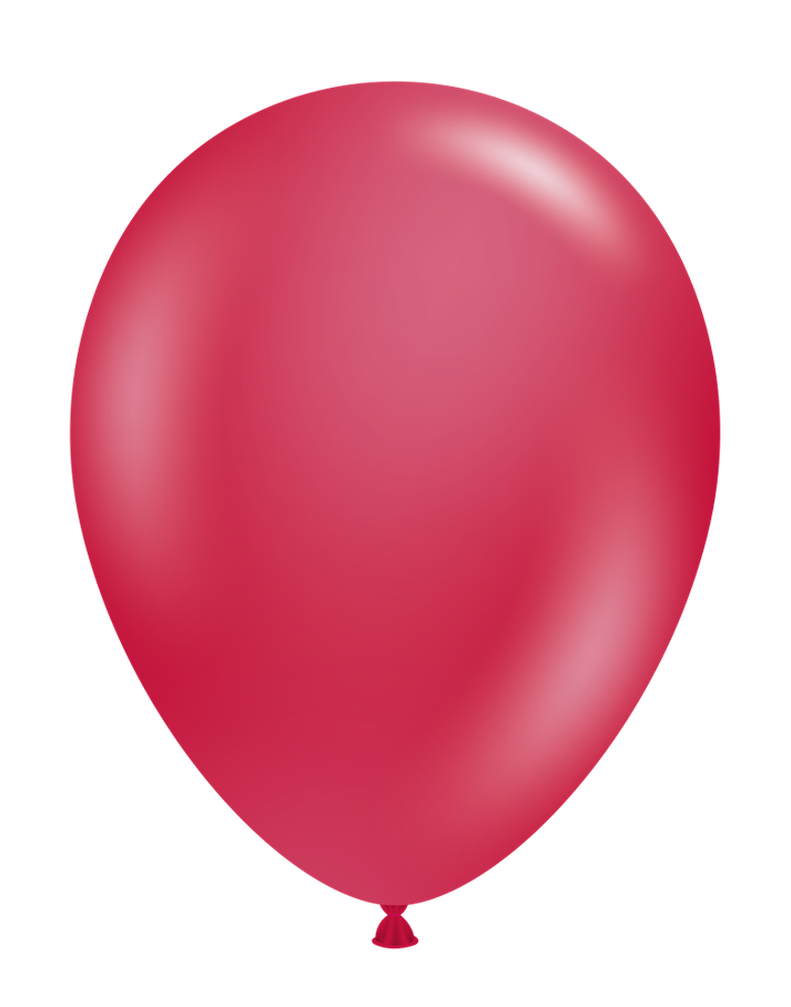 11" Metallic Starfire Red Latex Balloon