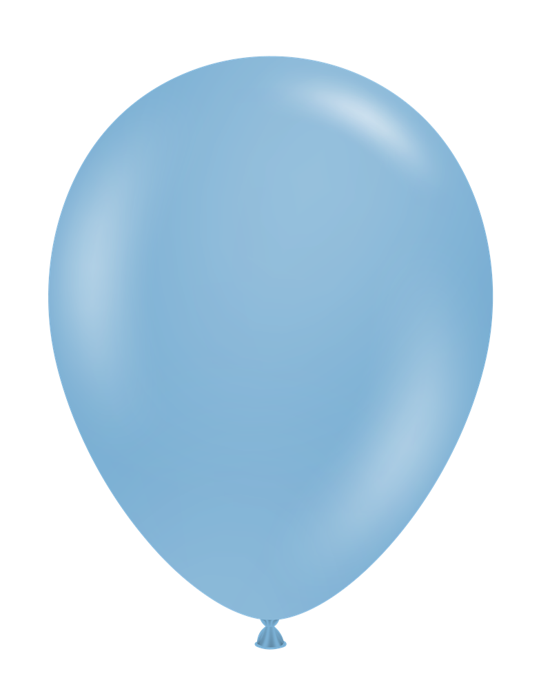 11" Georgia Blue Pearl Latex Balloon