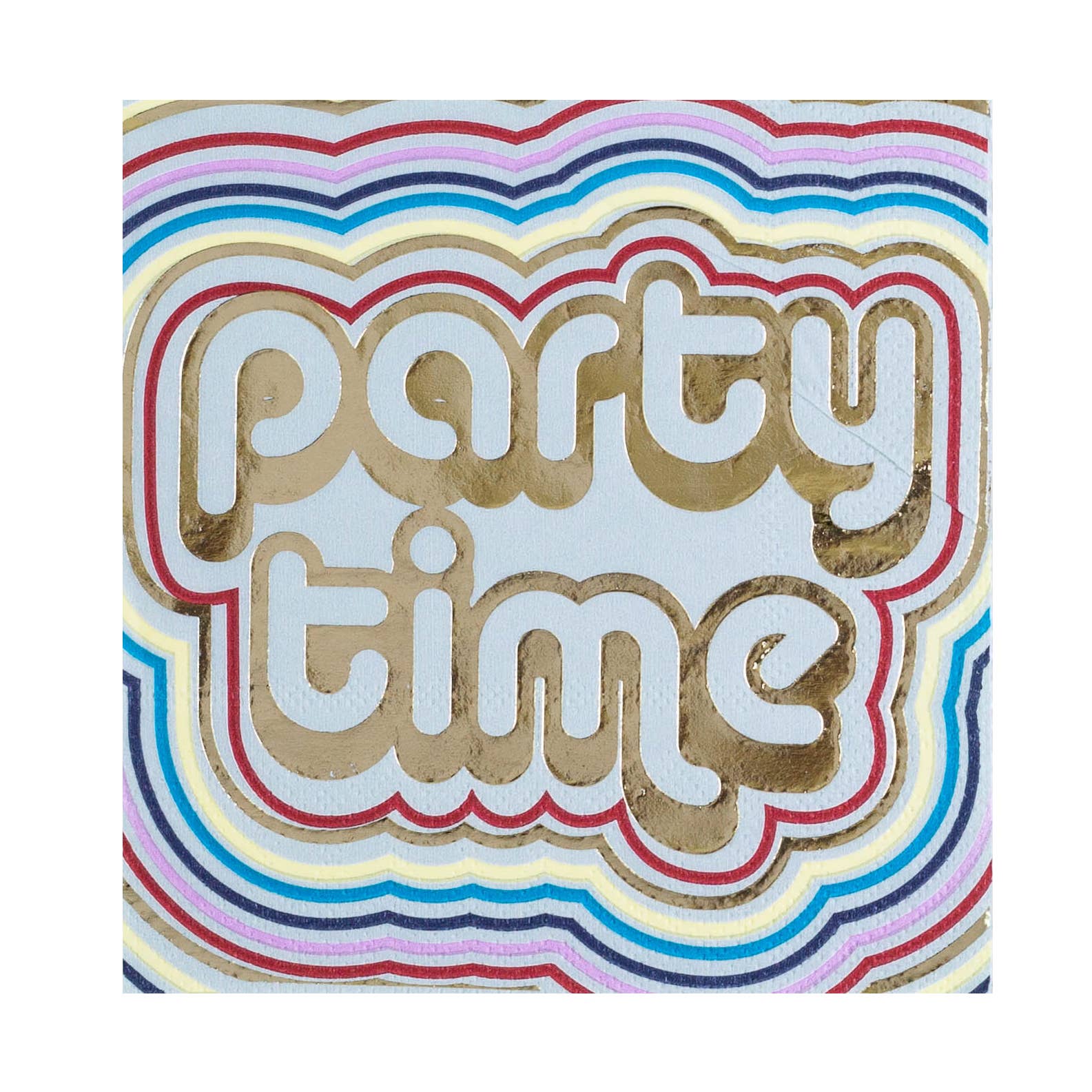 "Party Time" Cocktail Napkins - 20 Pk.