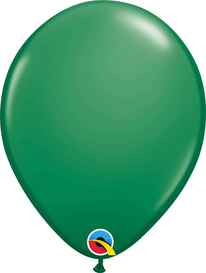 11" Green Latex Balloon
