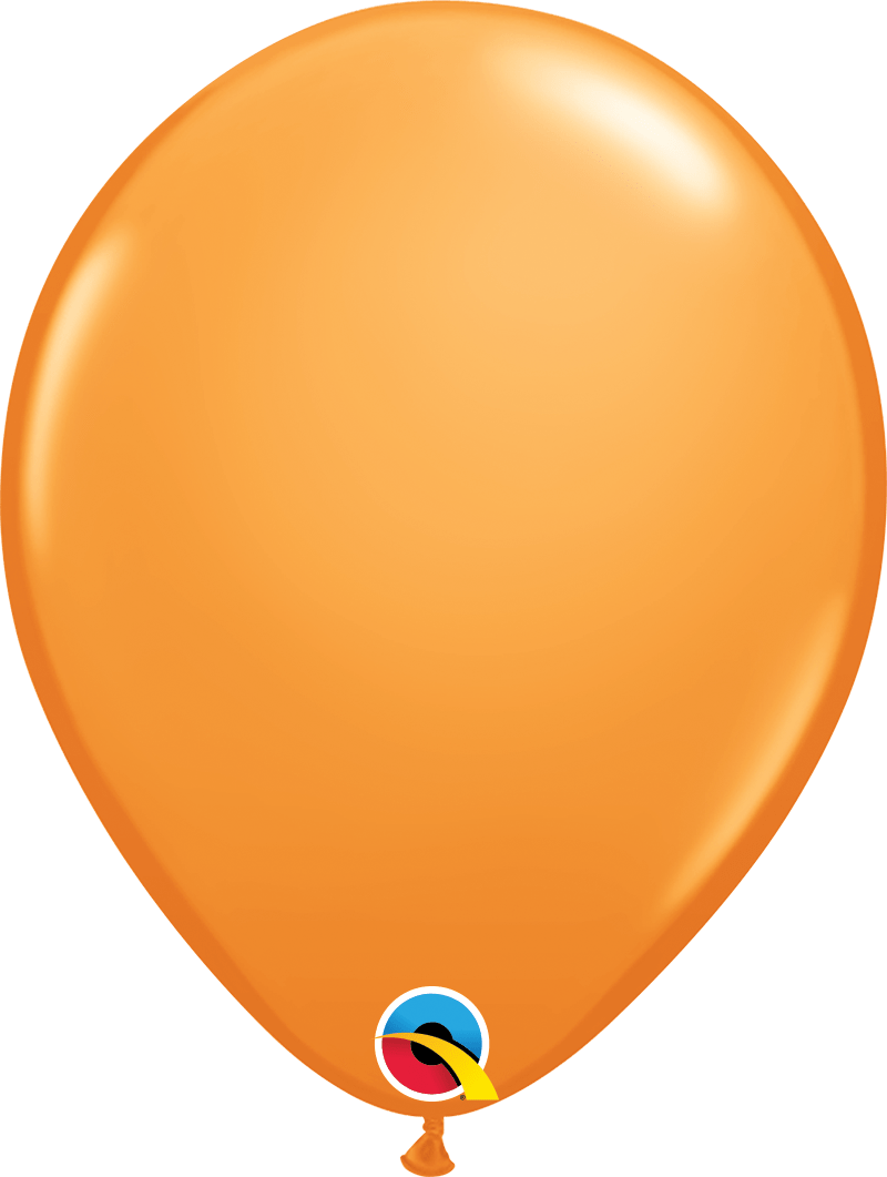 11" Orange Latex Balloon
