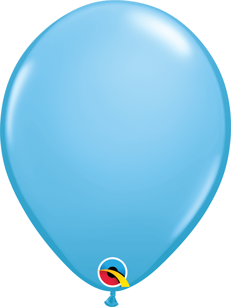 11" Pale Blue Latex Balloon