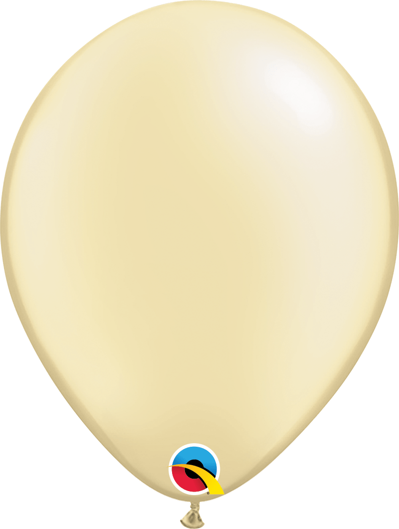 11" Pearl Ivory Latex Balloon