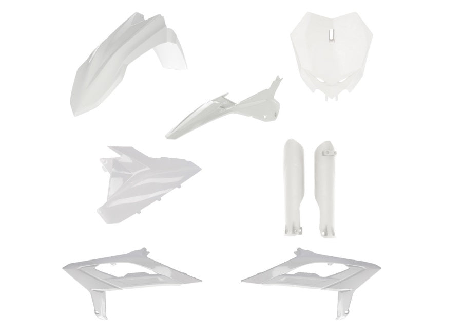 Acerbis Beta 300RX (23-) Full Plastics Kit White