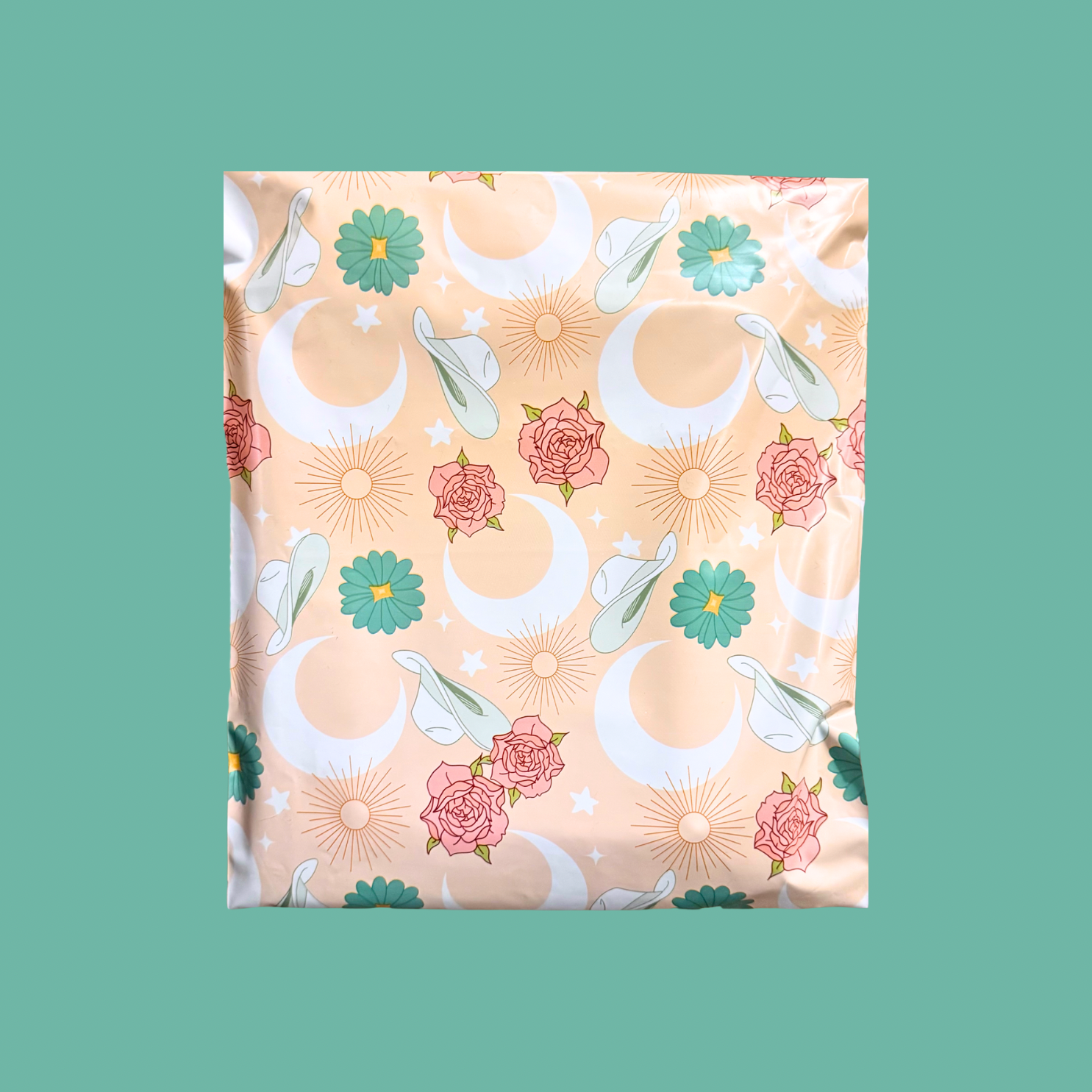 10x13 Premium Poly Mailer- Desert Cowgirl