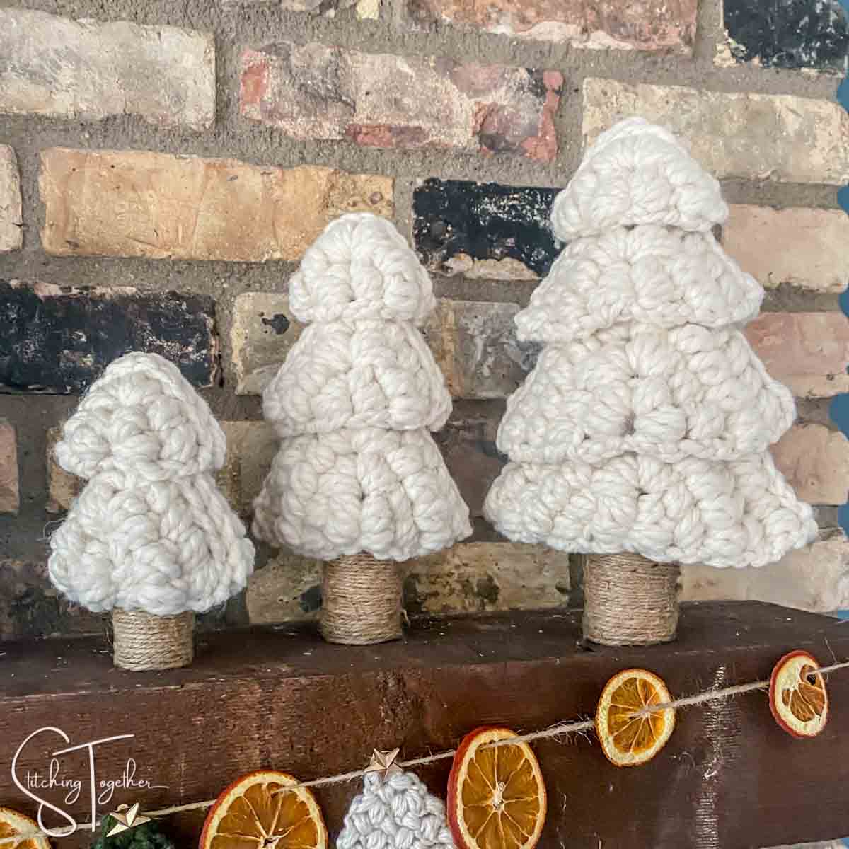 Chunky Christmas Tree Crochet Pattern