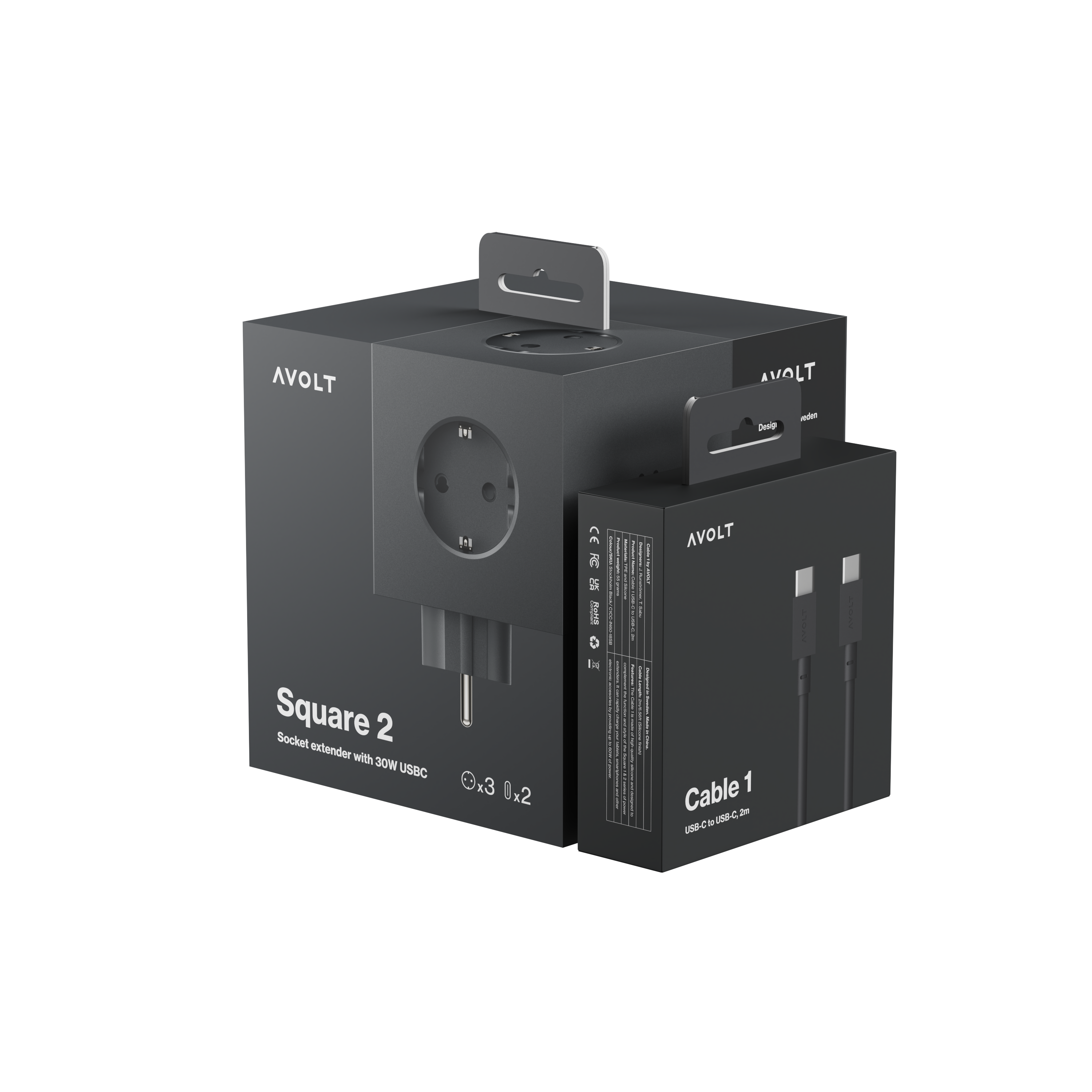 Gift Set | Square 2 + Cable 1