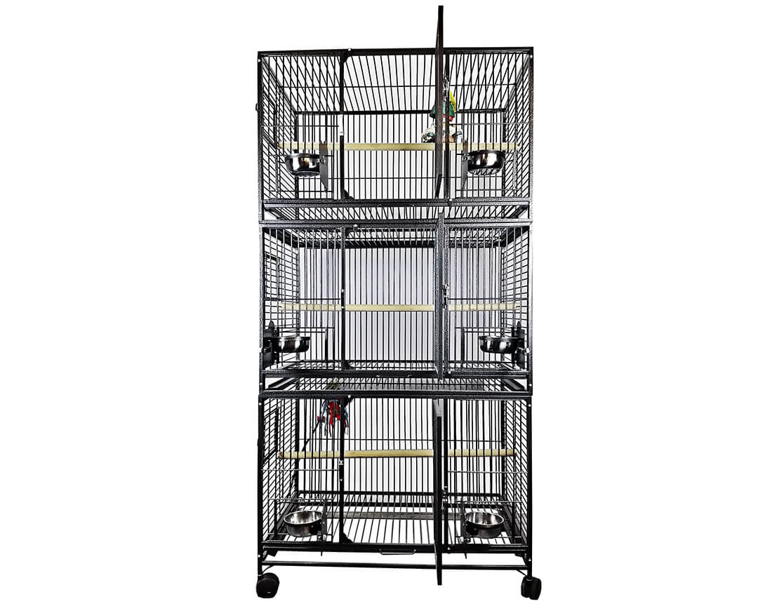 A&E 36x24 Triple Stack Bird Cage