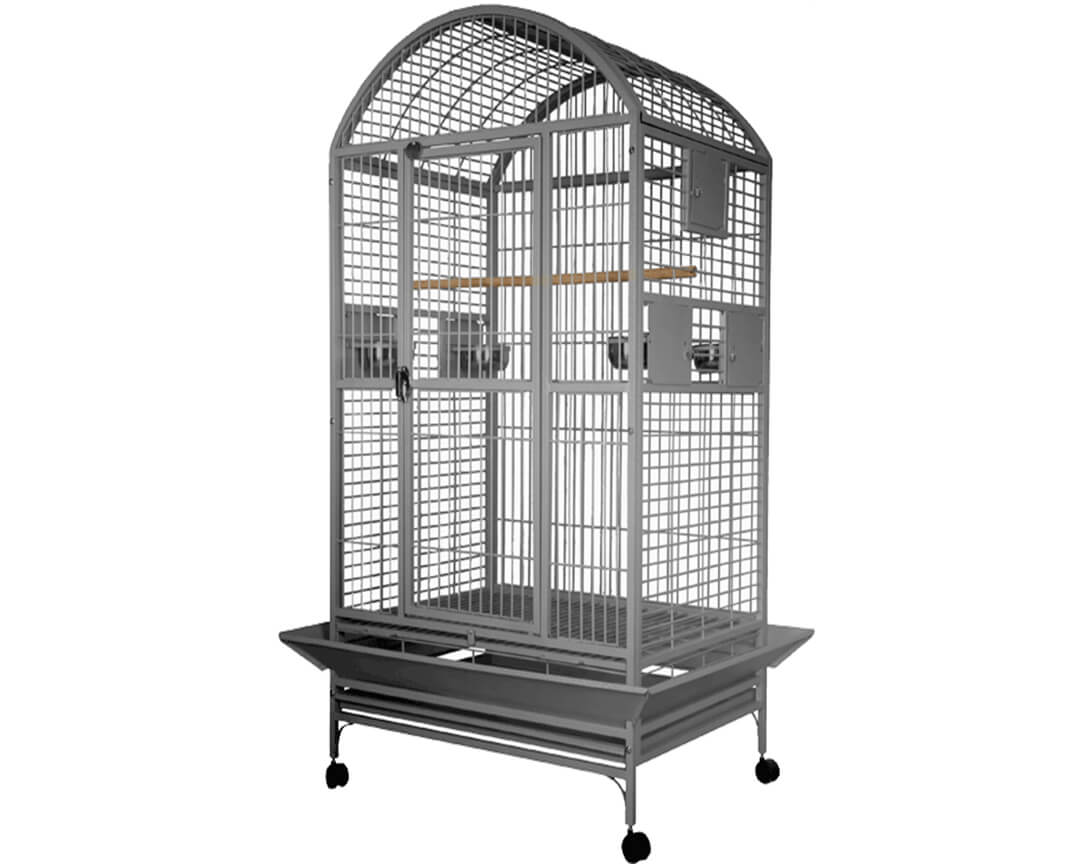 A&E Stainless Steel	36"x28" Dome Top Bird Cage