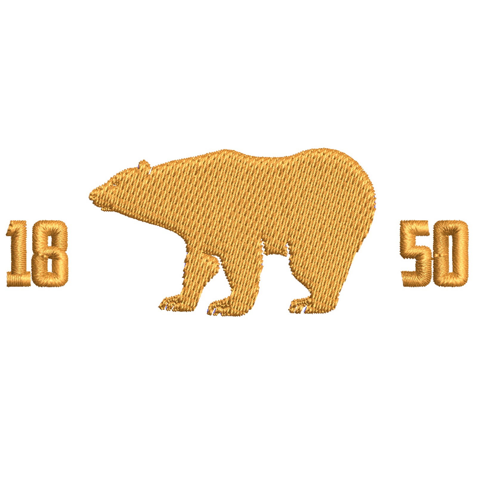 1850 California Bear
