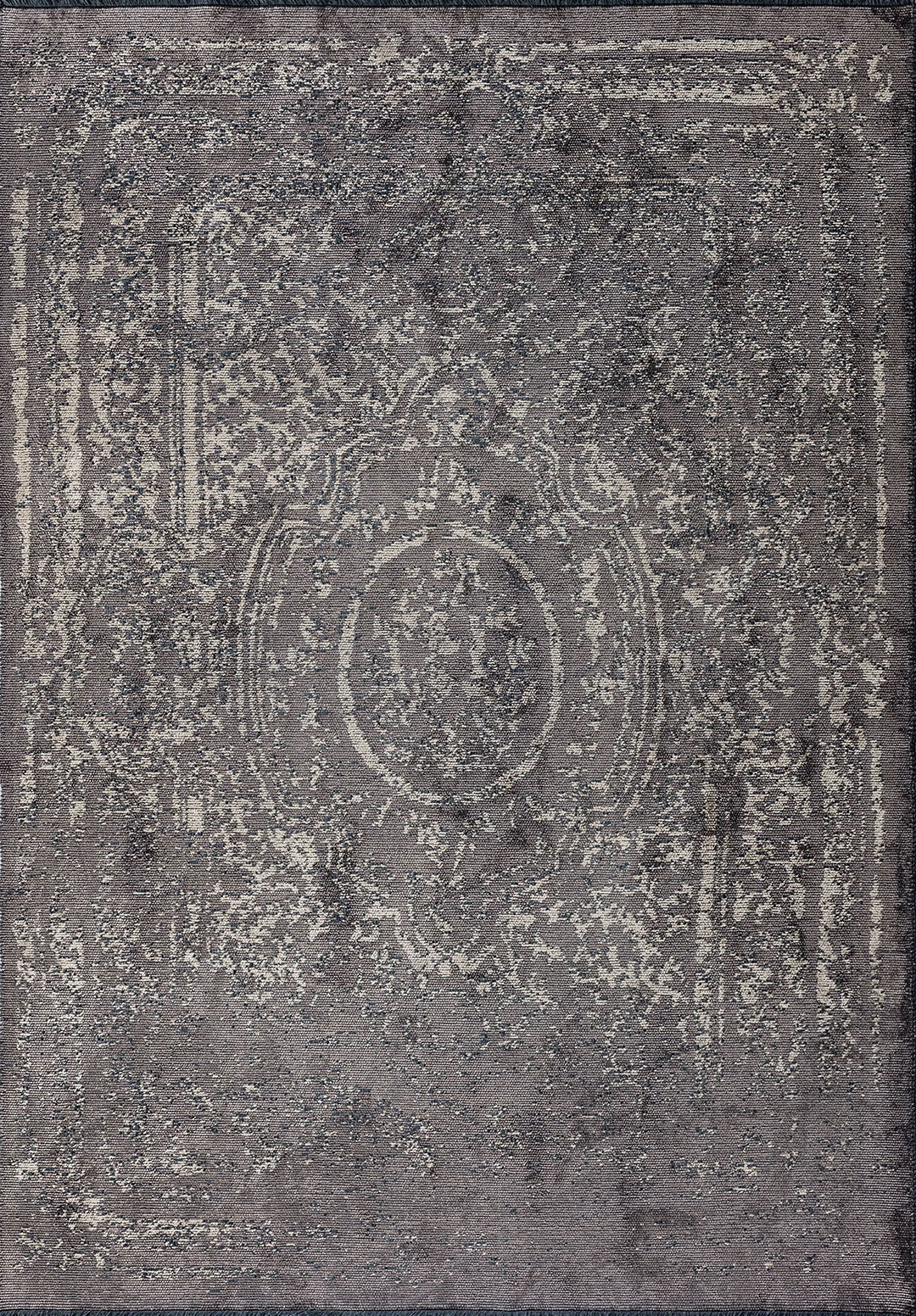 Babylon Dark Grey - Beige Rug