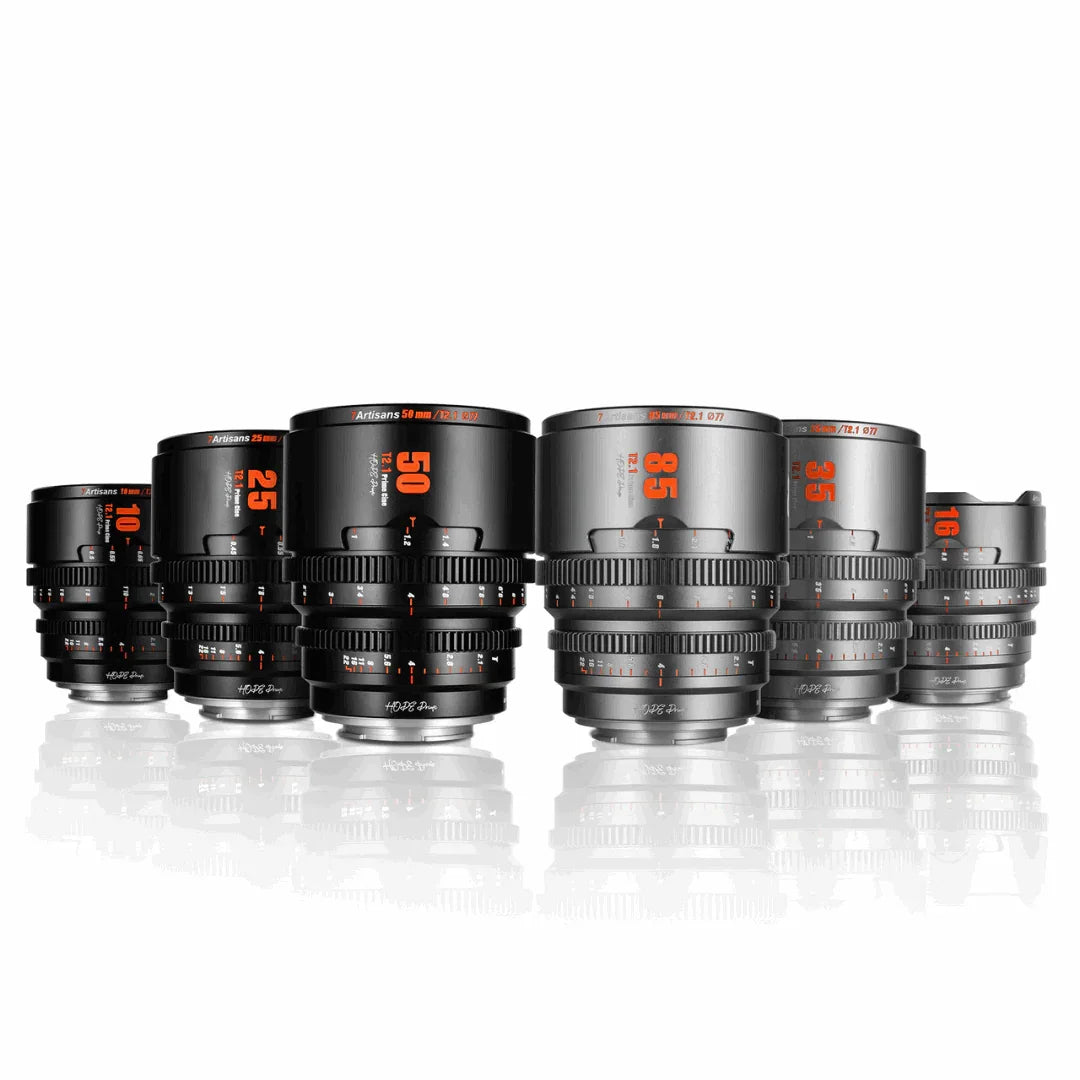 7artisans Hope Prime Cinema Lenses(10/16/25/35/50/85mm T2.1)