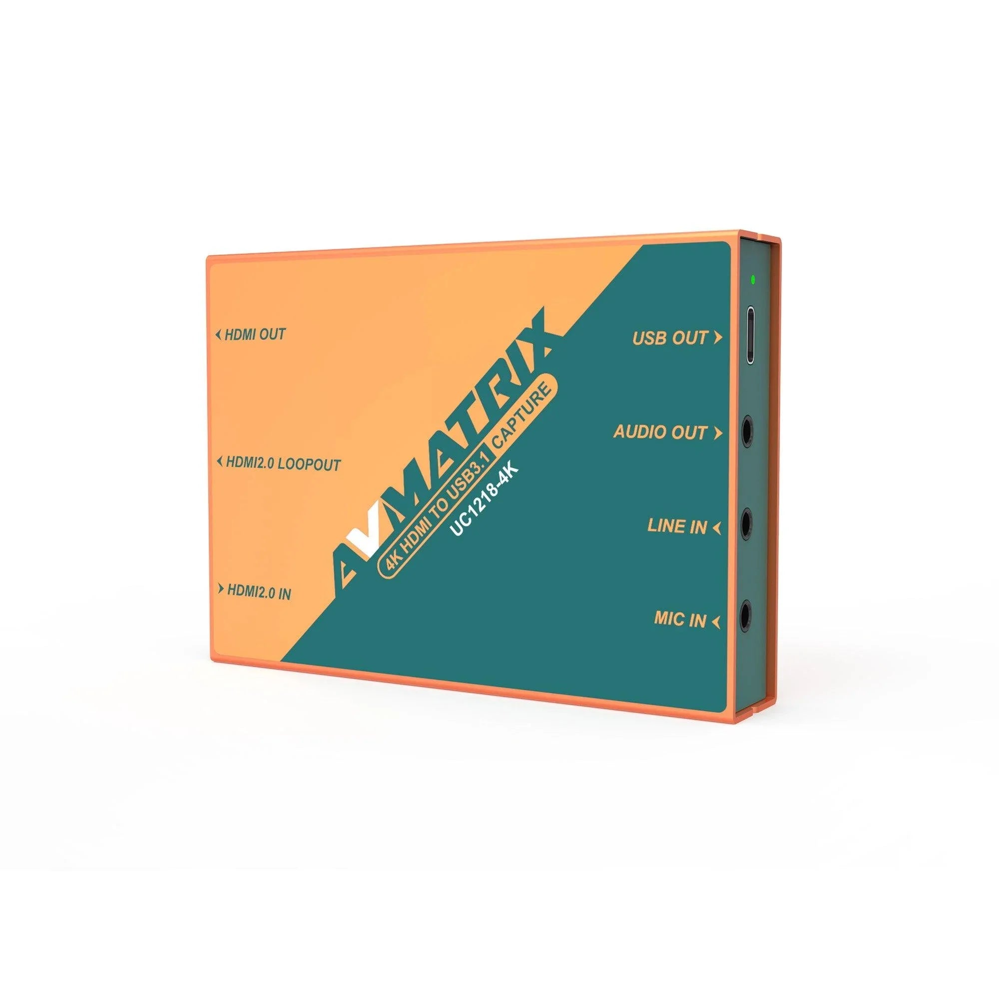 AVMATRIX UC1218 HDMI to USB 3.1 Type-C Uncompressed Video Capture Card