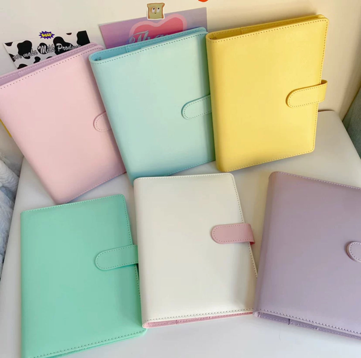 A5 Macaron Binder
