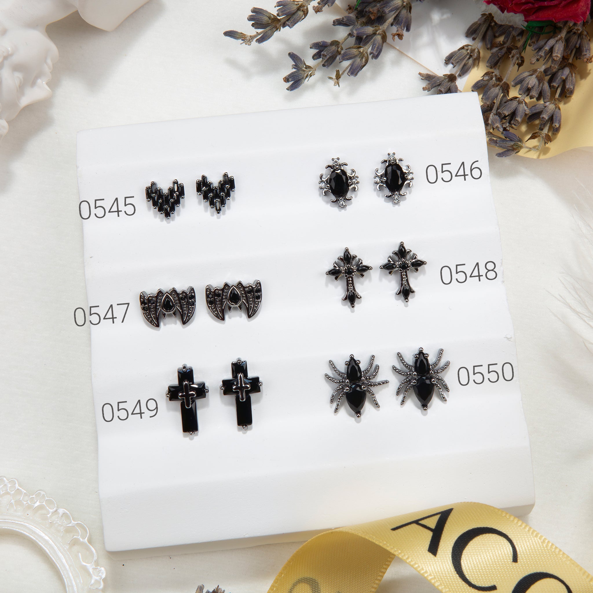 ACOS 3D Crystal Jewellery Nail Art  Decorations--2pcs/pack (#0006)