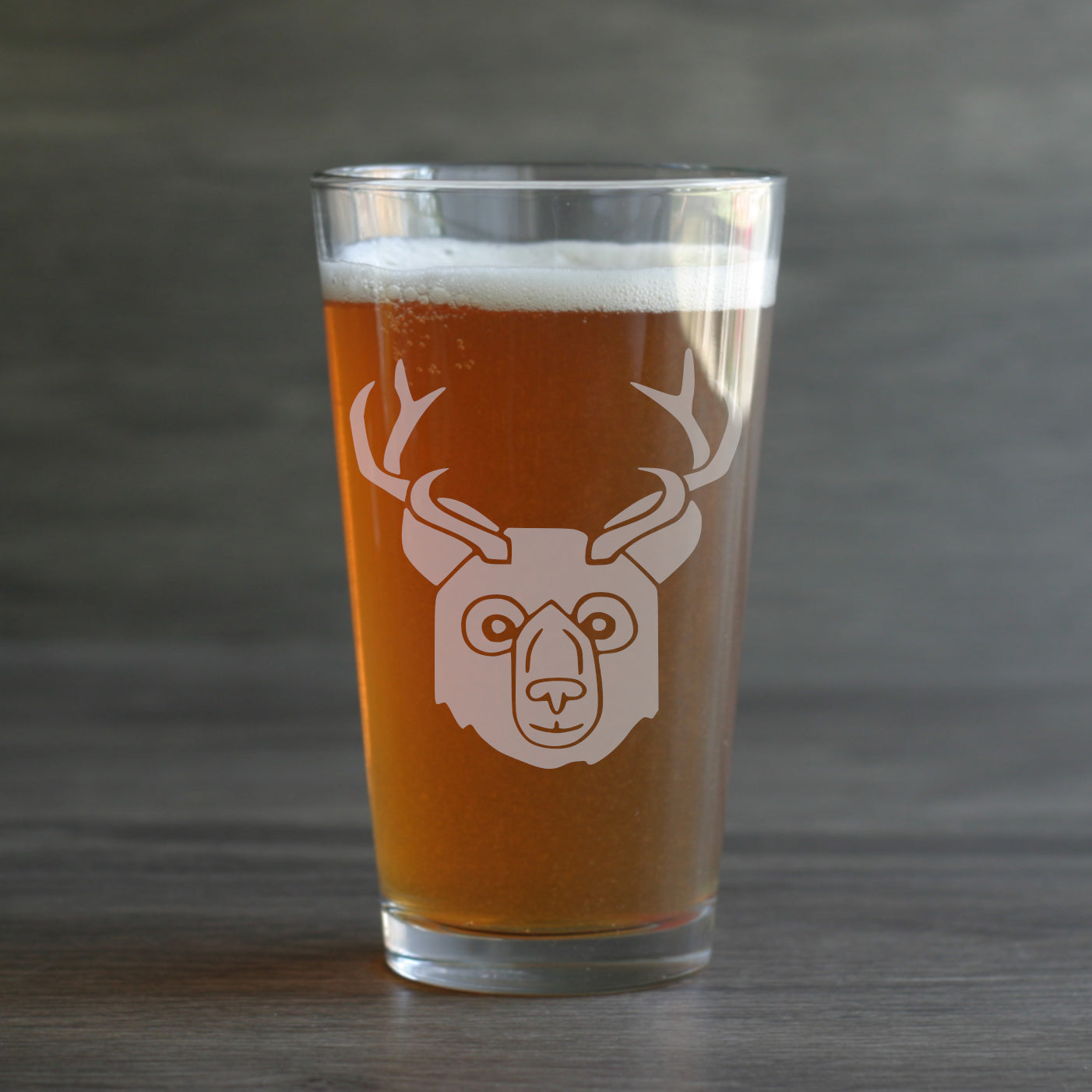 "Beer" Bear-Deer with Antlers