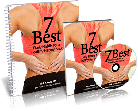 7 Best Daily Habits for a Healthy Back - Digital Download (EFISP)
