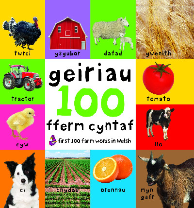 100 Geiriau Fferm Cyntaf/First 100 Farm Words in Welsh