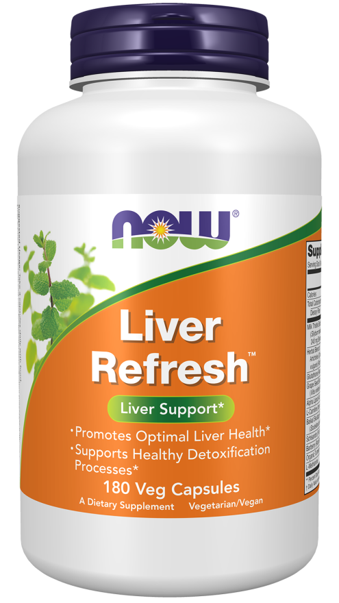 NOW Foods Liver Refresh Liver Support - 180 Veg Capsules