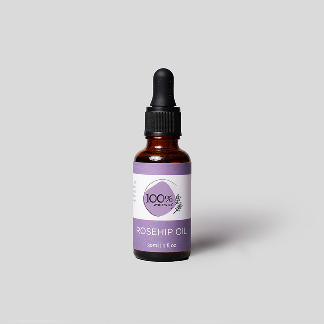 100% Wellness Co- Rosehip Oil, 30ml