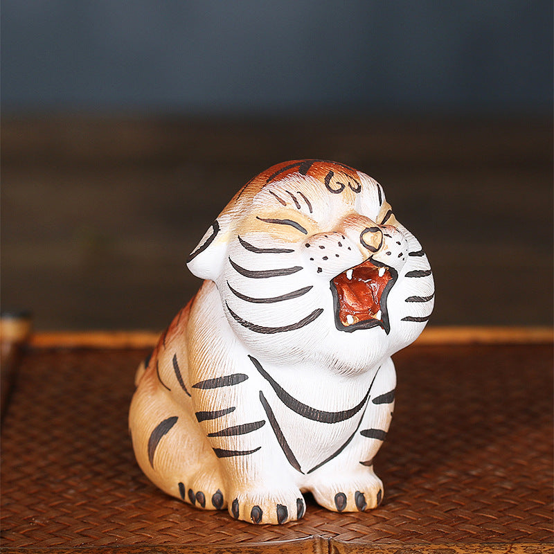 "Tiger" Tea Pet, for Zodiac Tiger Year, Zi Sha Production.