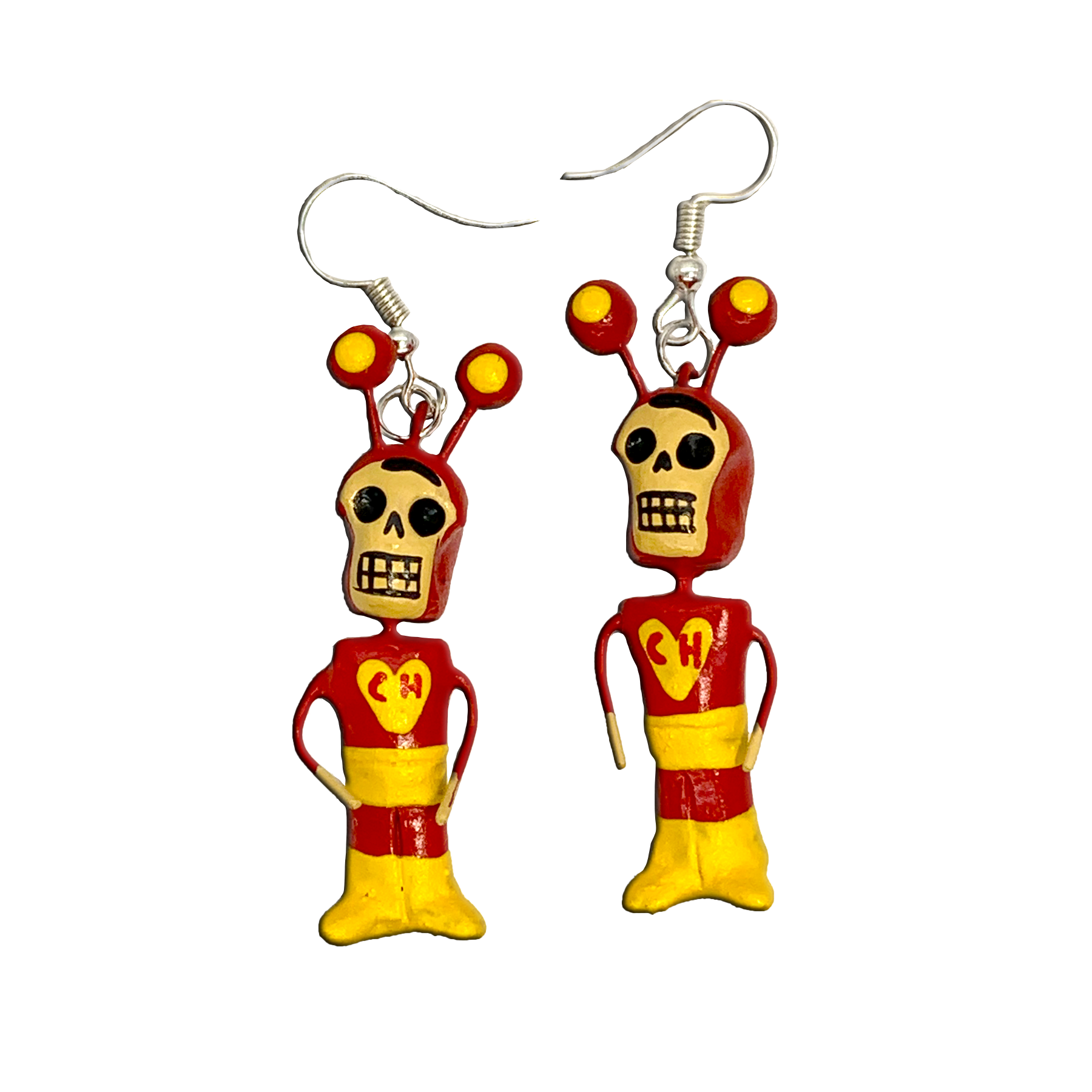 Handmade Earrings - Chapulín