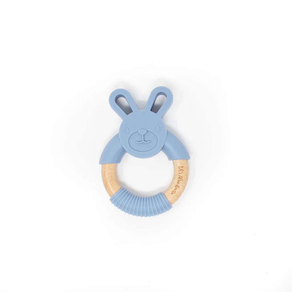 accessories teether bunny - slate