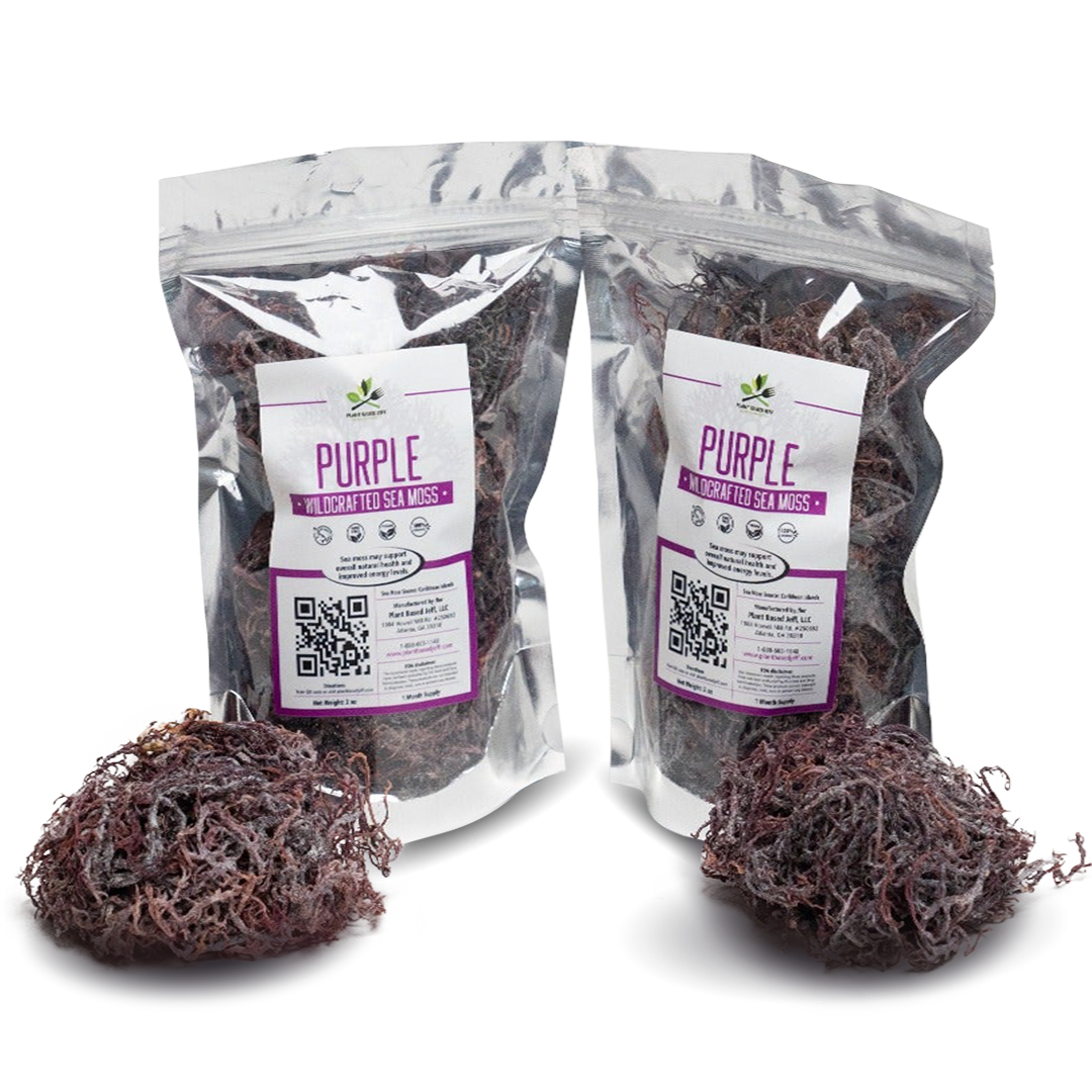 PURPLE WILDCRAFTED SEA MOSS (SUPER BUNDLE)