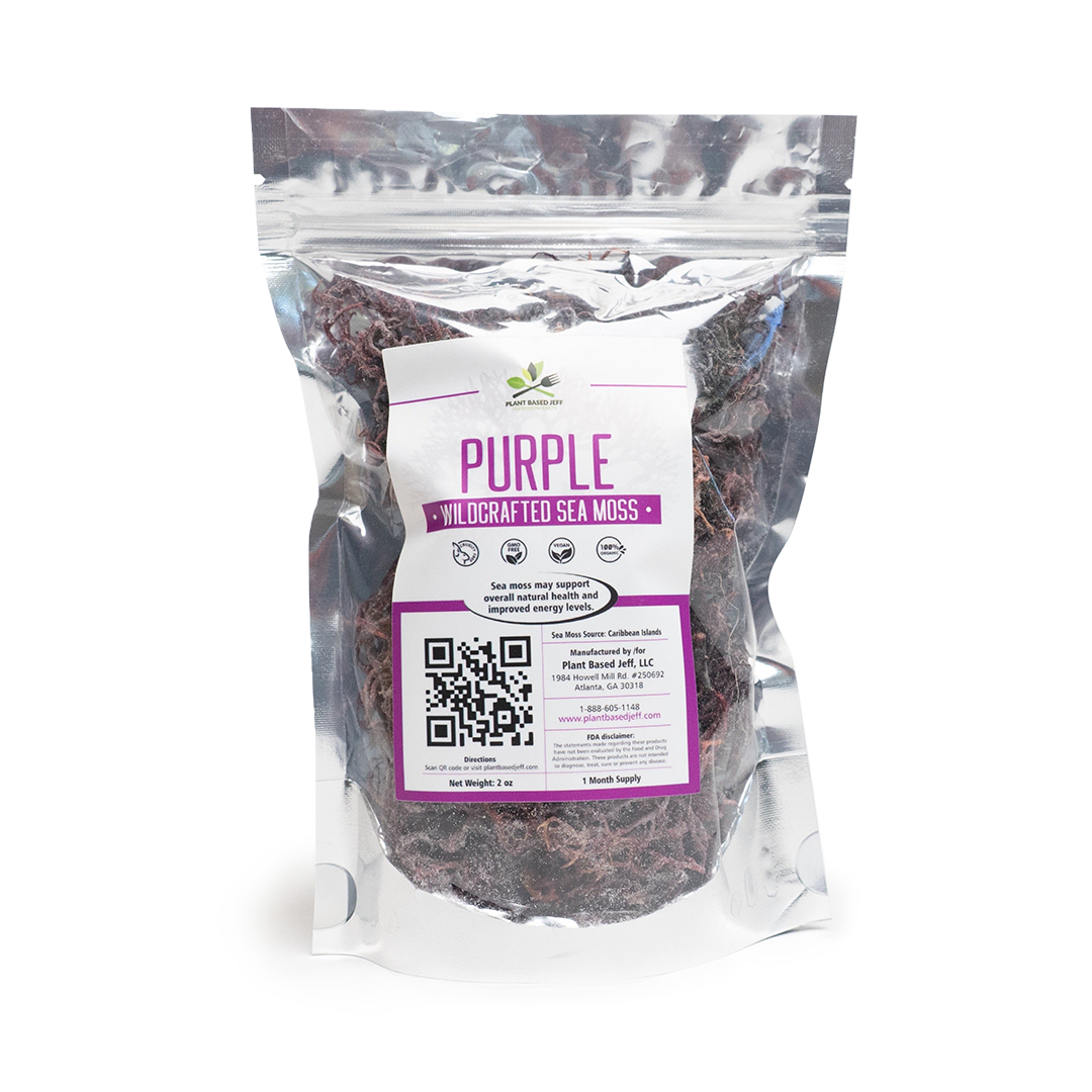 PURPLE WILDCRAFTED SEA MOSS