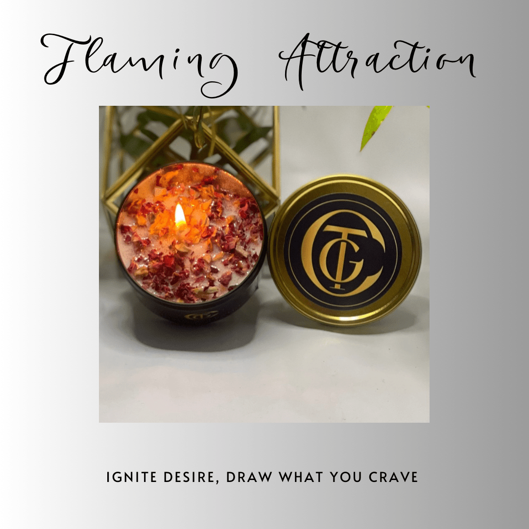 Flaming Attraction Candle