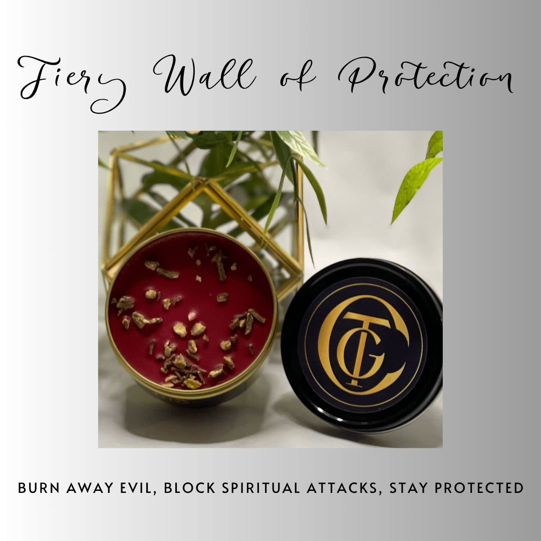 Fiery Wall of Protection Candle