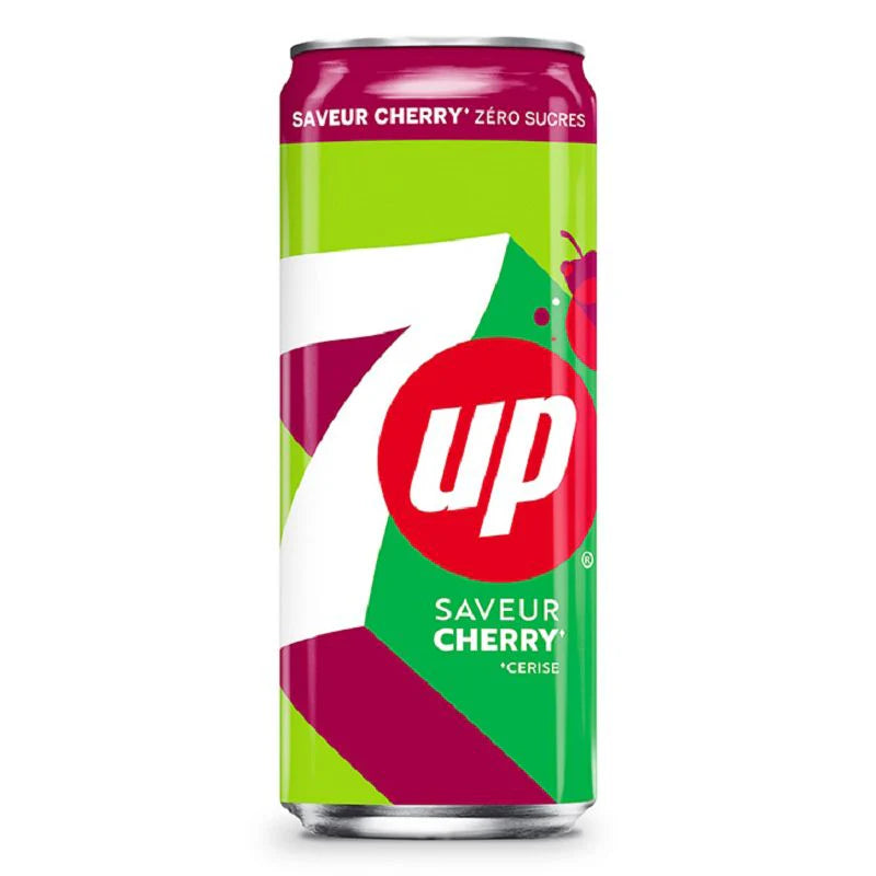 7UP Cherry Zero Sugar 330 ml