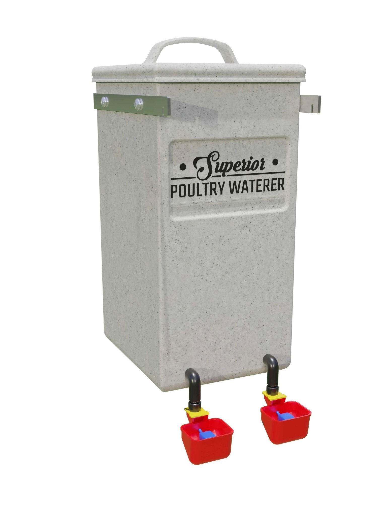 Alumi-Coop - Superior Poultry Waterer / 3 Gallon - Automatic Chicken Waterer, USA