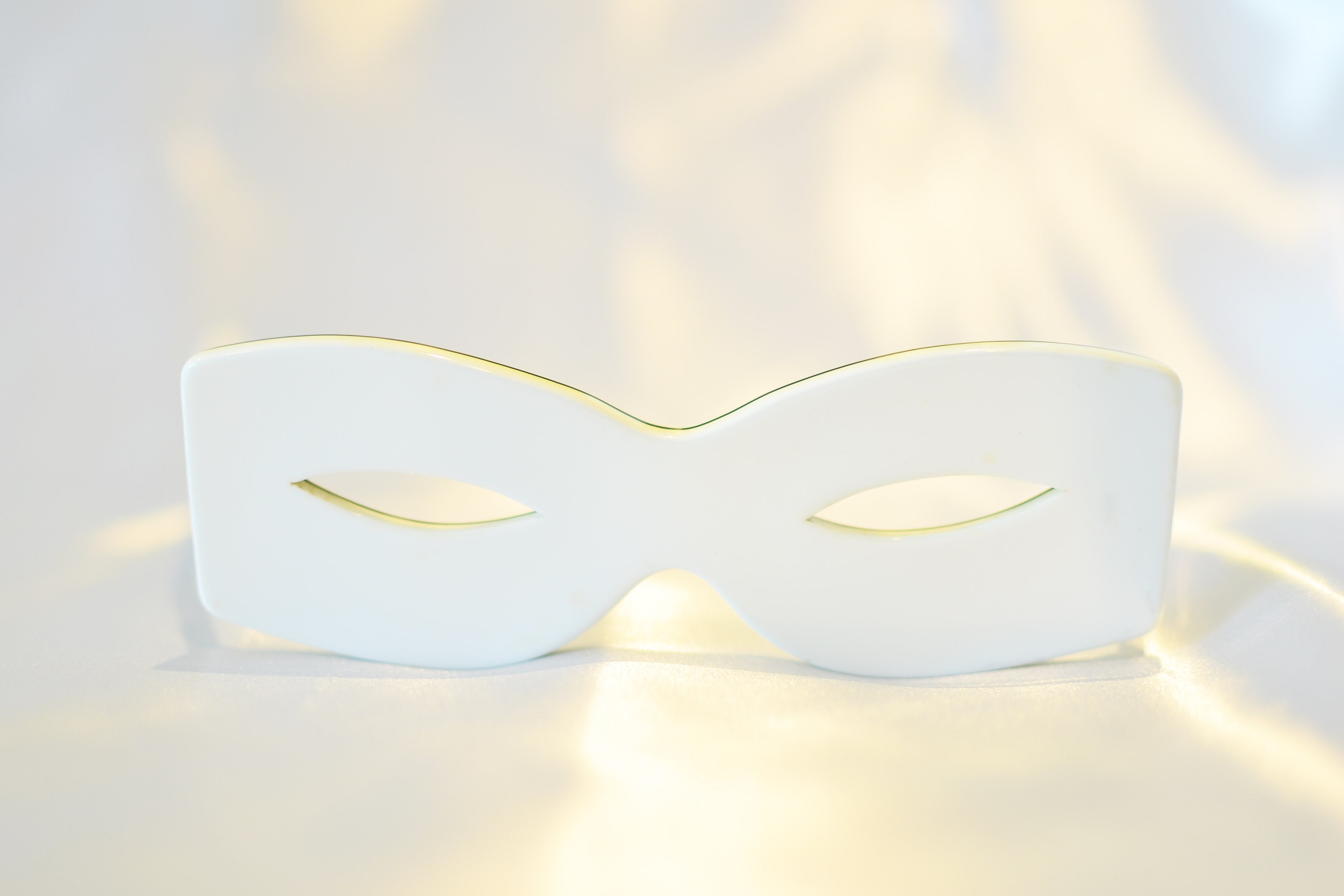 1970's Vintage eyeglasses masks carved frame France true vintage super rare