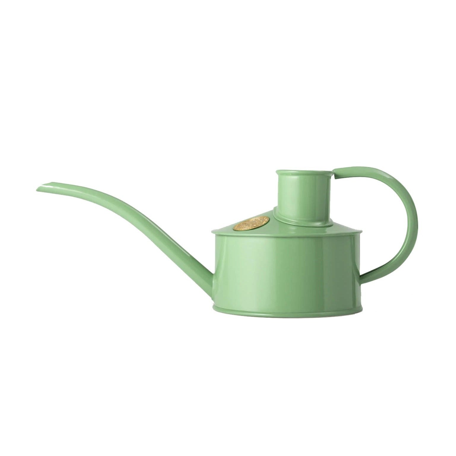 0.5L 'Fazeley Flow' Metal Indoor Watering Can, Sage